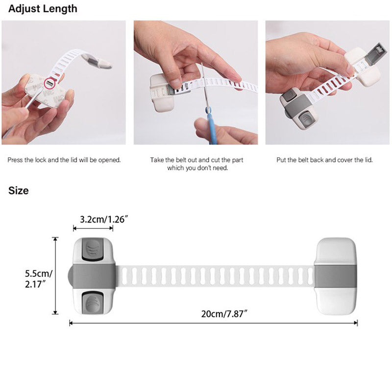 Adjustable Multipurpose Baby Safety Kid Safety Lock
