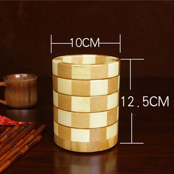Bamboo Utensil Cutlery Holder
