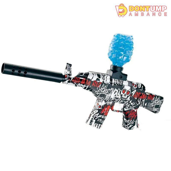 Automatic Gel Blaster Gun Camouflage With Silencer A-K47