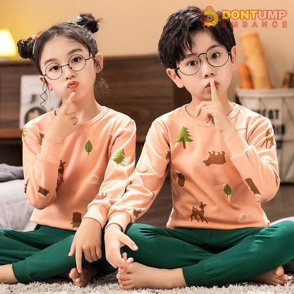 Bear and Tree Kids Night Suit Baby &amp; Baba