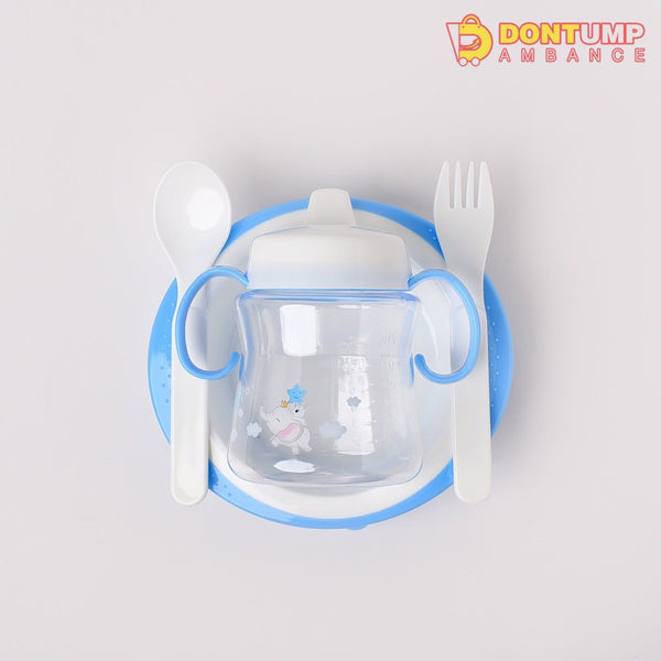 Blue Children Tableware Set Baby Feeding Series - 904