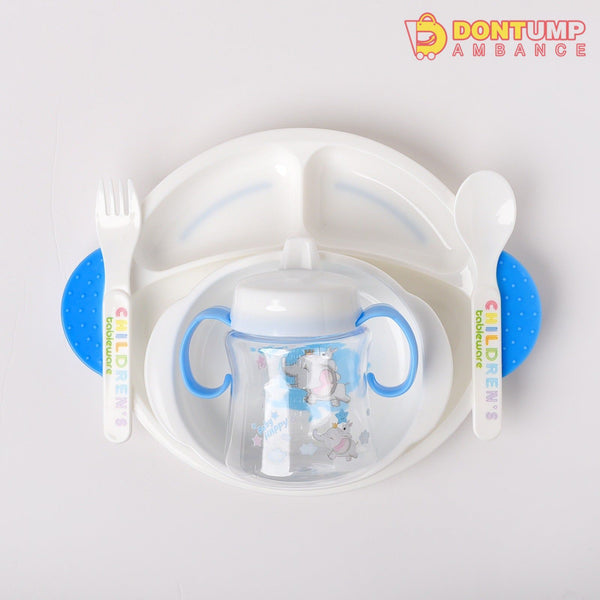 Blue Children Tableware Set Baby Feeding Series - 912