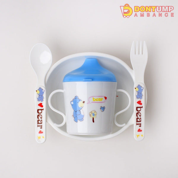 Blue Children Tableware Set Baby Feeding Series - 903