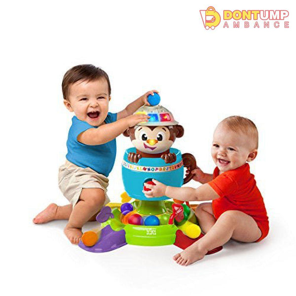 Bright Starts - Hide 'n Spin Monkey - 52094