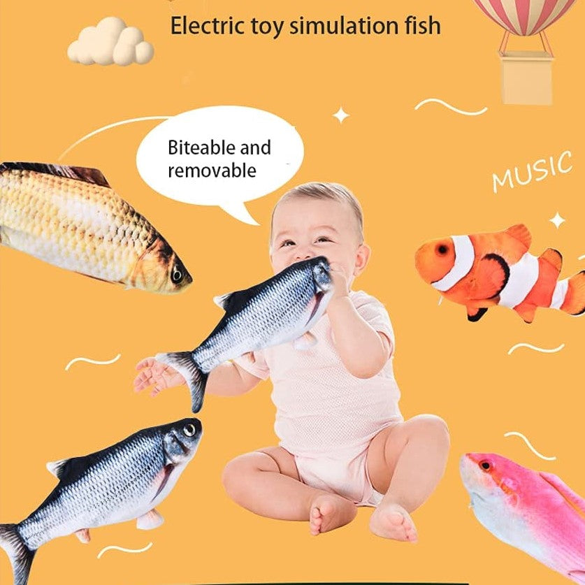 Bum Patting Fish For Soothing Baby Sleep