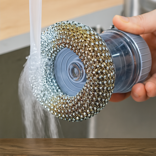 Crystal Diamond High-Pressure Faucet Shower Head – Luxury Water-Saving Nozzle for Kitchen & Bathroom"