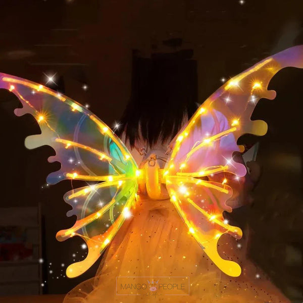 Cute Butterfly Fairy Wings With Light And Music