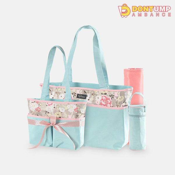 Baby Diaper Bag Set Floral - T5003-B