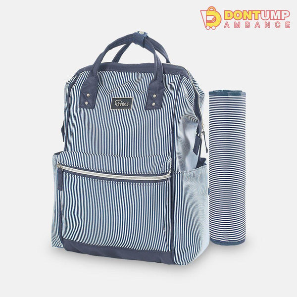 Baby Diaper Bag Pack Blue Stripes - T5005-C