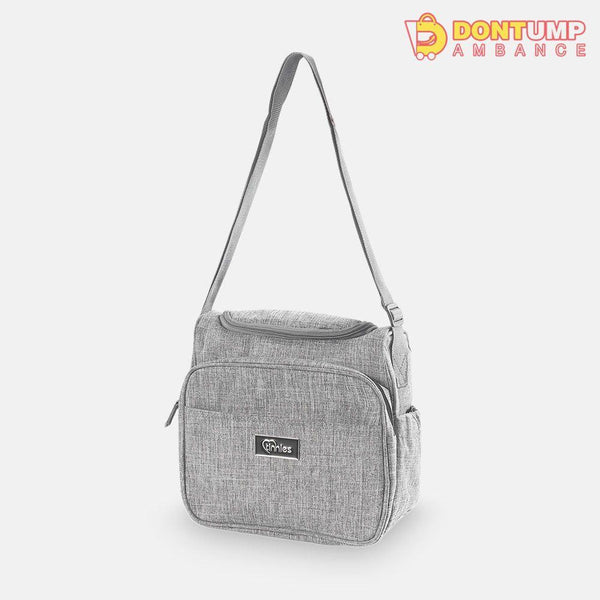 Baby Diaper Bag Textured Grey - T5007-B
