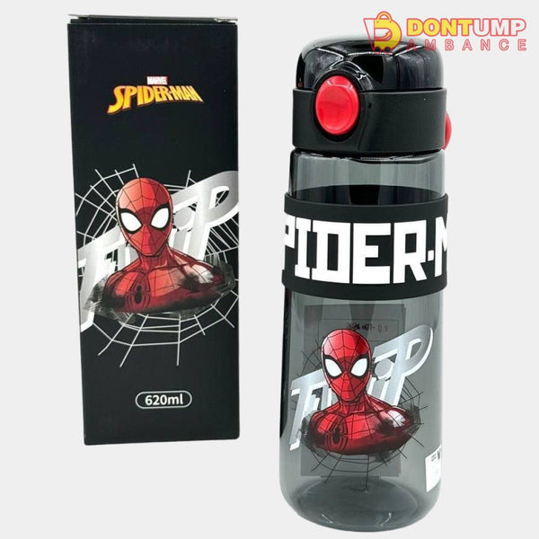 Disney Spider Kids Water Bottle 620ml High Temperature Resistant