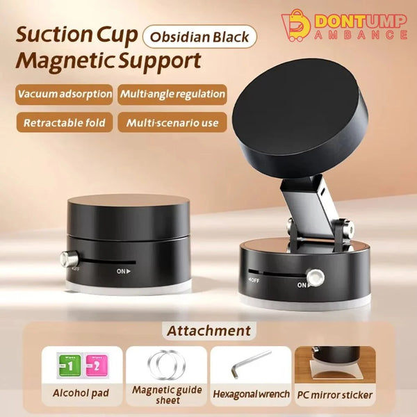 Compact & Foldable Magnetic Suction Phone Holder