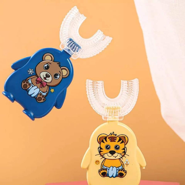 BEAR CARTOON SMART TOOTHBRUSH FOR KIDS