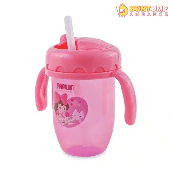 Farlin Straw Training Cup – Pink- AG-10011