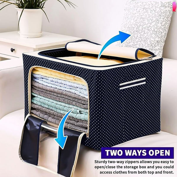 Foldable Steel Frame Storage Box