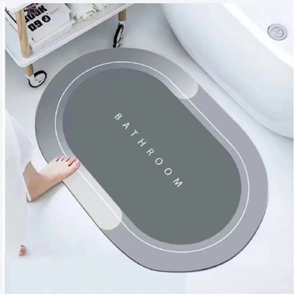 2 Pcs Medium Size Water Absorbent Anti-Slip Mat (FREE DELIVERY😍)