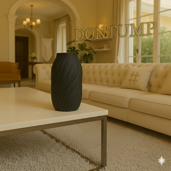 Elegance Unveiled: The DONTUMP Golden Vase