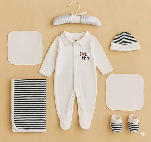DISNEY NEWBORN STARTER SET 7 PC SET 0M+