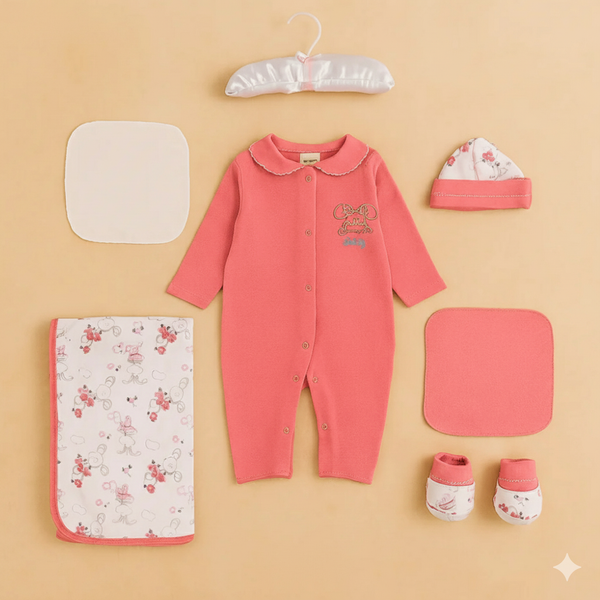 DISNEY NEWBORN STARTER SET 7 PC SET 0M+