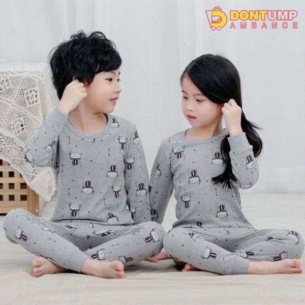 Grey Jellyfish Printed Kids Night Suit Baby &amp; Baba