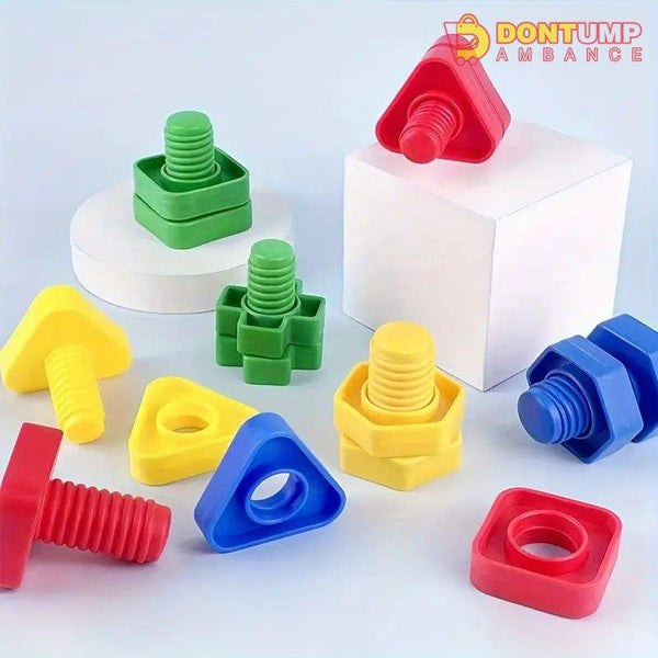 High Quality Screw Nut and Bolt Building Blocks – 26 Pieces