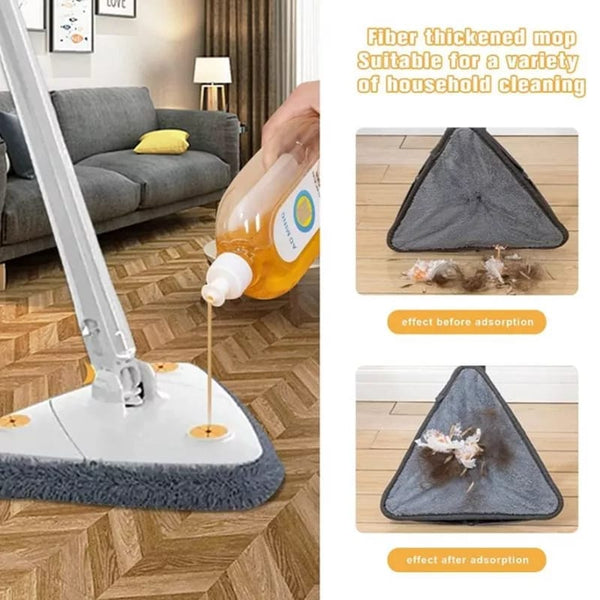 TRIANGLE TWIST CLEANING MOP