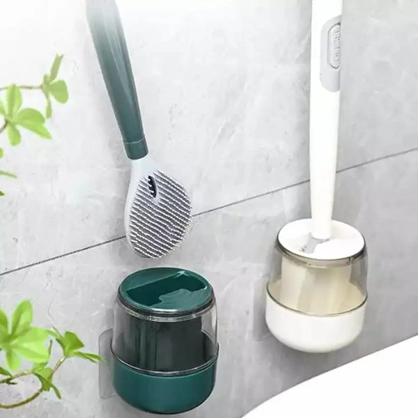 SOAP DISPENSING TOILET BRUSH