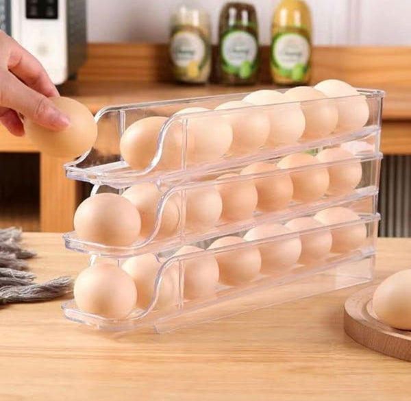 ACRYLIC EGG STORAGE TRAY