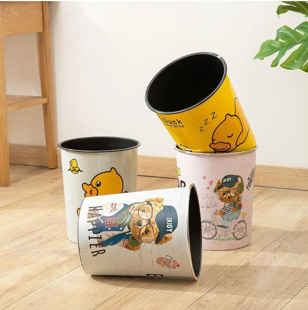 CARTOON PRINTED DUSTBIN