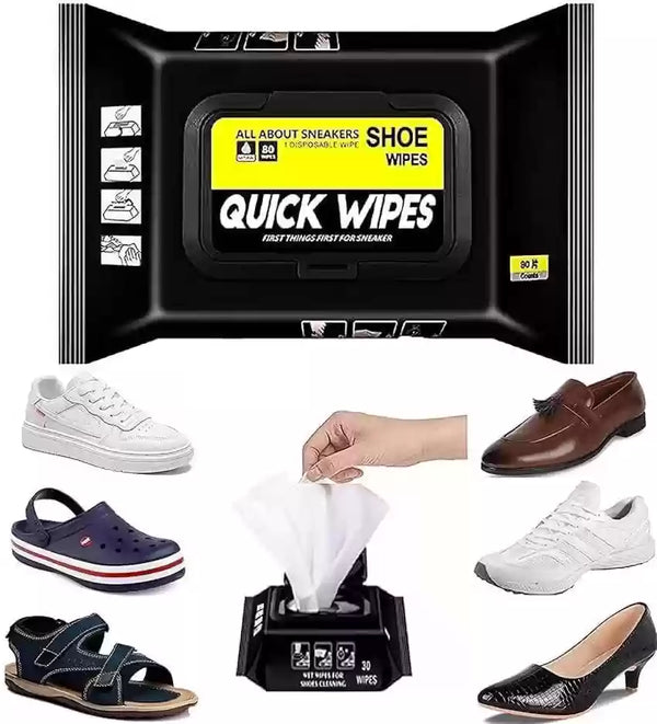 INSTANT SHOE CLEAN WIPES PACK