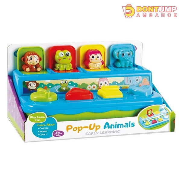 Interactive Pop Up and Surprise Animals Toy