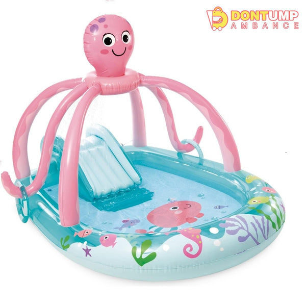 Intex Friendly Octopus Fancy Play Center Pool 92"L x 72"W x 59"H-56138