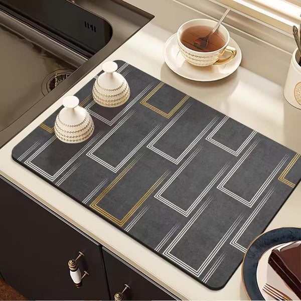 Dish Drying/Dining Table Mat (L) (FREE DELIVERY😍)