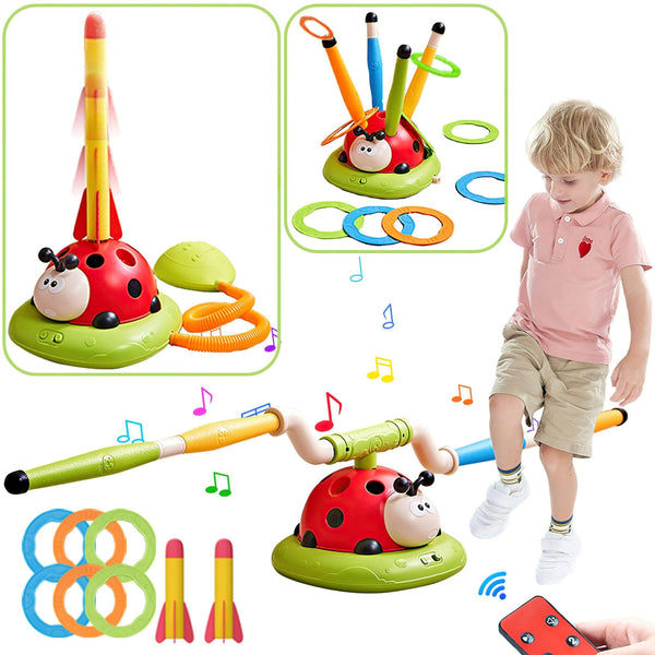 3 in 1 Ladybug Exercise Splint Jumping Machine