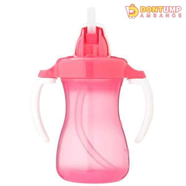 PIGEON PETITE STRAW BOTTLE 150ML, (PINK)-D150