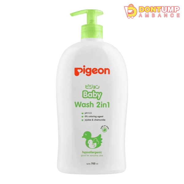 Pigeon 2 in 1 Baby Wash Jojoba 700ml-IPR060419
