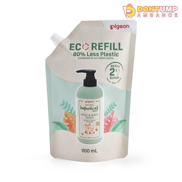 Pigeon Baby Head &amp; Body Wash Refill 900ml-I79799