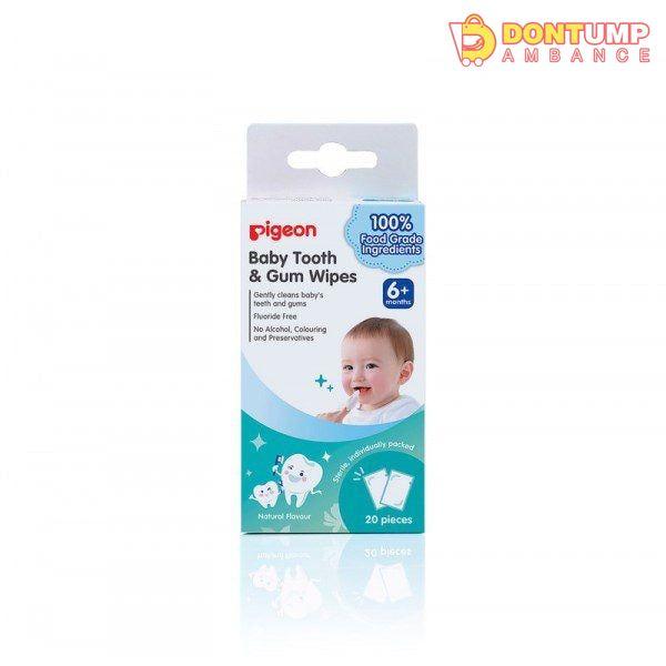 Pigeon Tooth &amp; Gum Wipes Natural-H78290-1