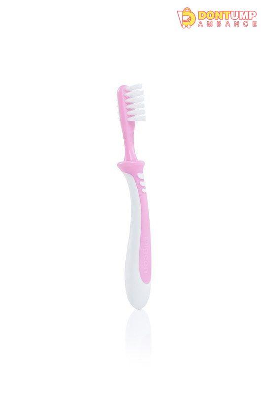 Pigeon Training Toothbrush Lesson 3 Pink-K78341-1