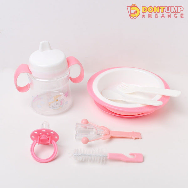 Pink Children Tableware Set Baby Feeding Series - 905
