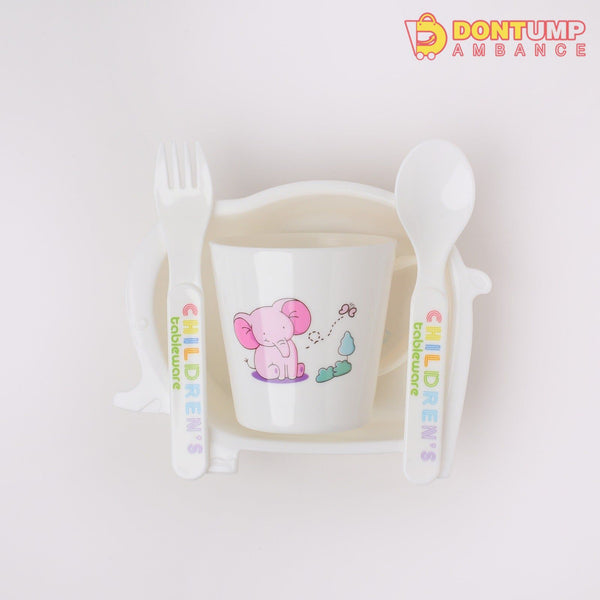 Pink Children Tableware Set Baby Feeding Series - 900