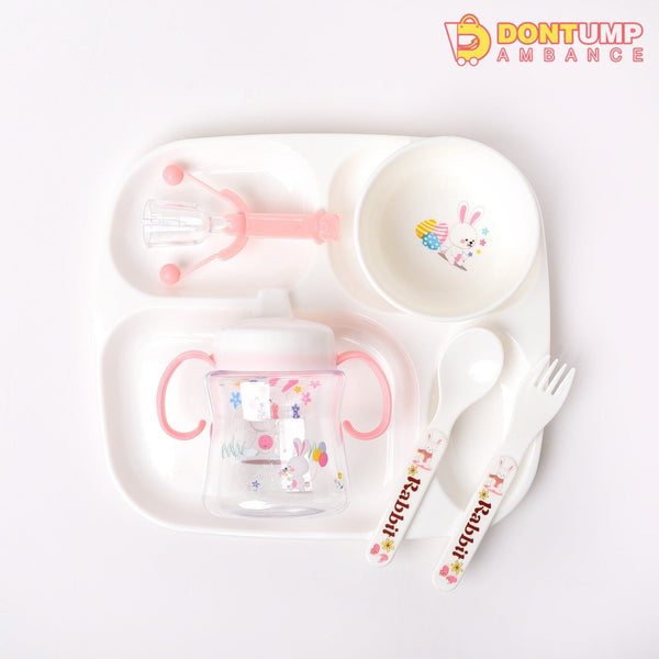 Pink Children Tableware Set Baby Feeding Series - 910