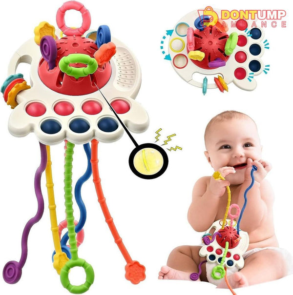 Pull String Teether Toy
