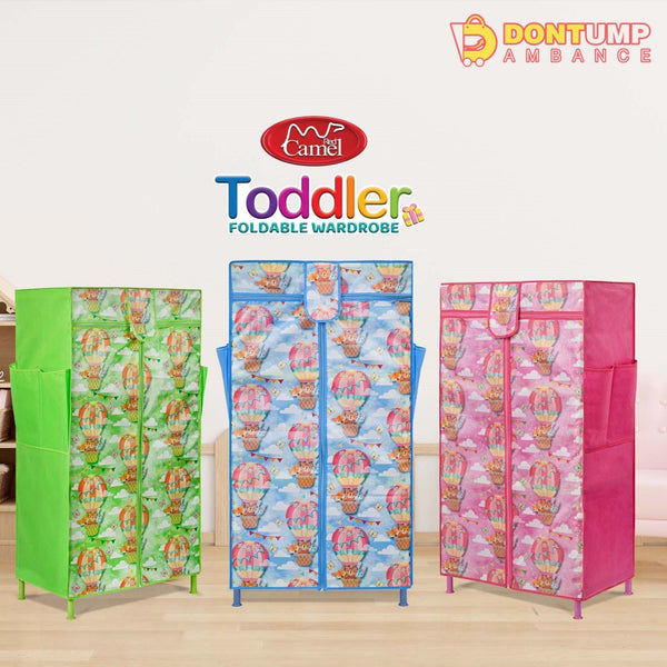 Red Camel Toddler Foldable Wardrobe