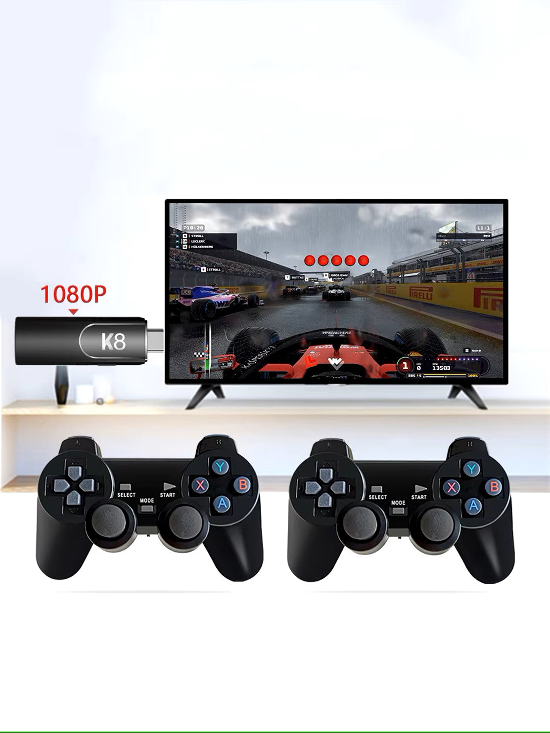 Dontump Ambance™ - Original K8 Video Game Console (35,000+ Games)