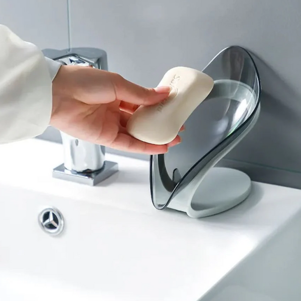 Leaf dish for soap