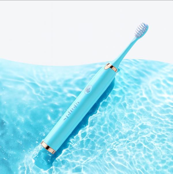 Electric Toothbrush with Soft Spiral Antibacterial Bristles – Deep Cleaning & Gentle Care
