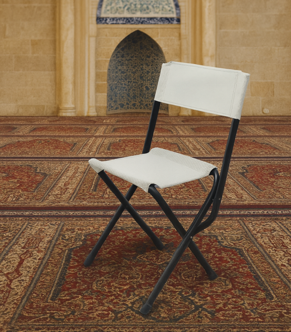 IDEAL TRAVEL CHAIR FOR NAMAZ & HAJJ UMRAH JOURNEYS