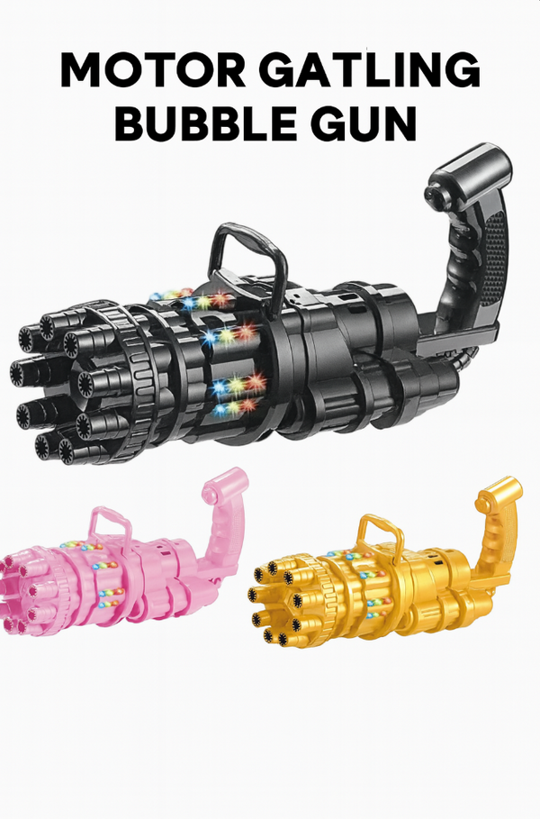 Machine Bubble Gun