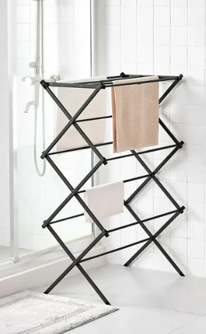 Foldable Clothes Drying Rack – Space-Saving Laundry Stand